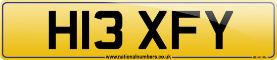 H13 XFY