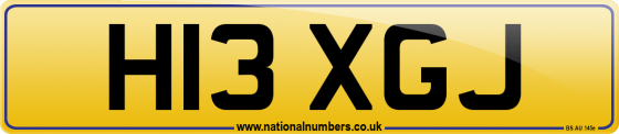 H13 XGJ