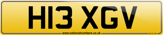 H13 XGV