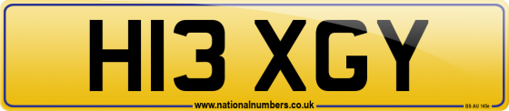H13 XGY