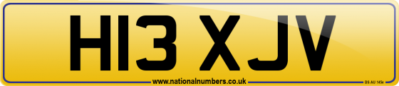 H13 XJV