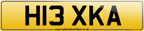 H13 XKA