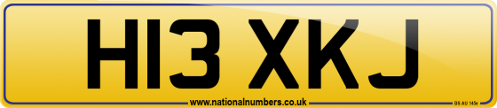 H13 XKJ