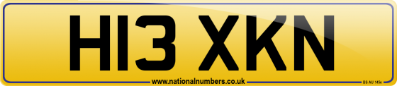 H13 XKN