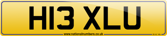 H13 XLU