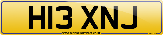 H13 XNJ