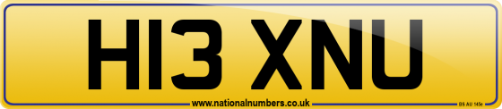 H13 XNU