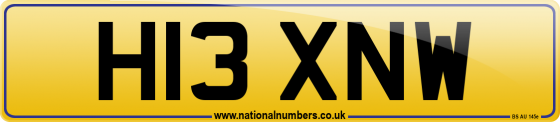 H13 XNW