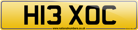 H13 XOC