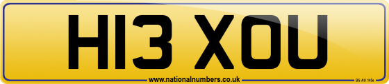 H13 XOU