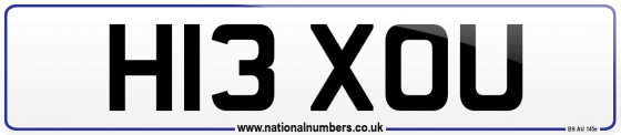H13 XOU