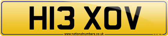 H13 XOV