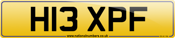 H13 XPF