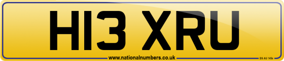 H13 XRU
