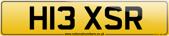 H13 XSR