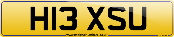H13 XSU