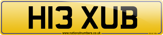 H13 XUB