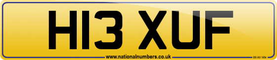 H13 XUF
