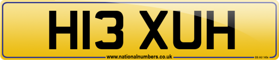 H13 XUH