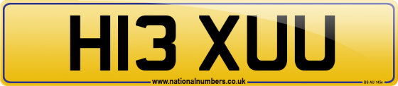 H13 XUU