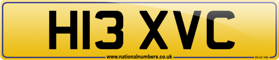 H13 XVC
