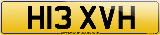 H13 XVH