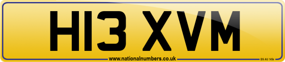 H13 XVM