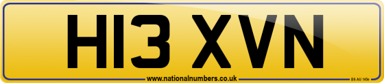 H13 XVN