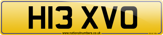 H13 XVO