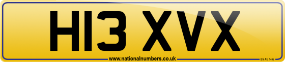 H13 XVX