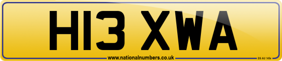 H13 XWA