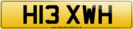 H13 XWH