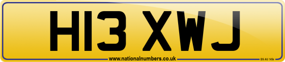 H13 XWJ