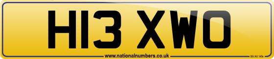 H13 XWO