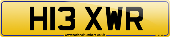 H13 XWR