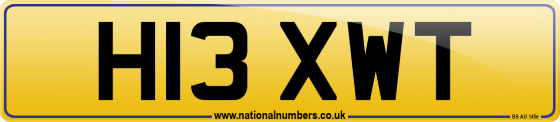 H13 XWT