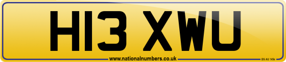 H13 XWU