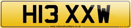 H13 XXW
