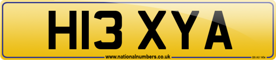 H13 XYA