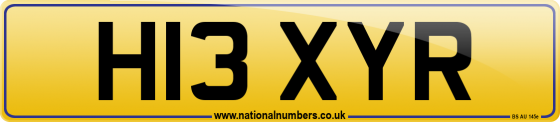 H13 XYR