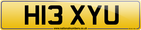 H13 XYU