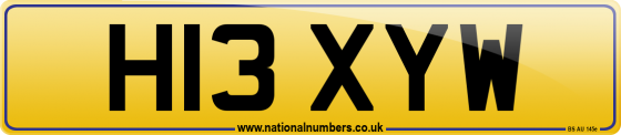 H13 XYW