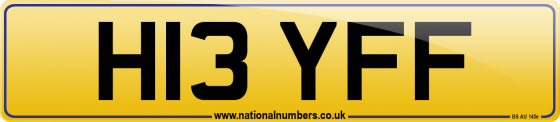 H13 YFF