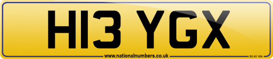 H13 YGX