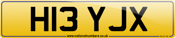 H13 YJX