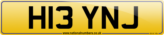 H13 YNJ