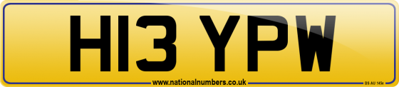 H13 YPW
