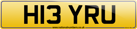 H13 YRU