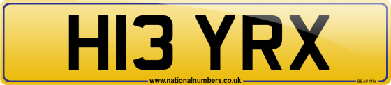 H13 YRX