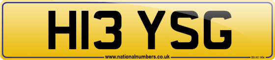 H13 YSG